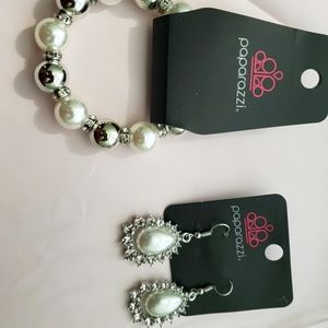 Earring and bracelet